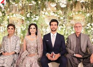 Zainab Abbas With Her Husband, And Parents