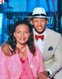 Joshua Dobbs With His Mother
