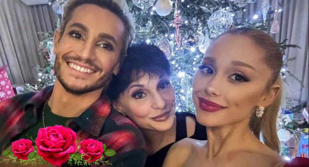 Ariana Grande With Her Brother And Her Mom